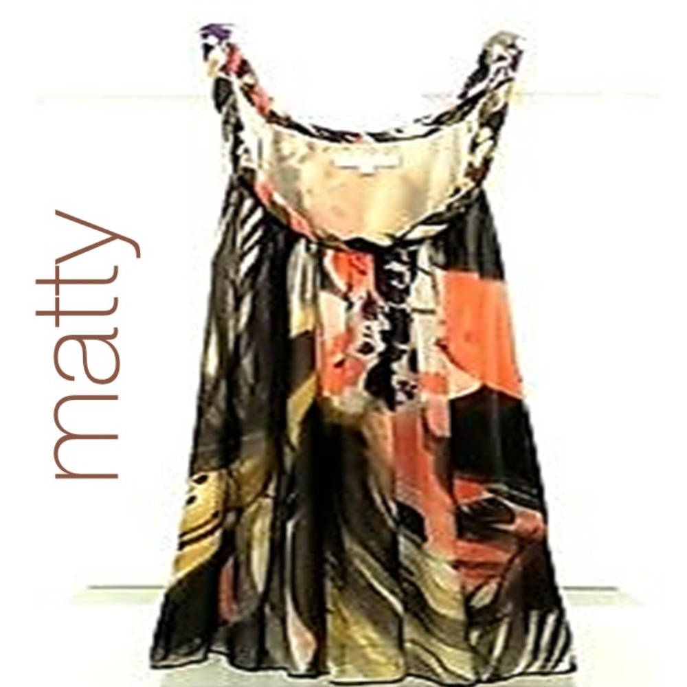 MATTY M * BRAID NECK LAYERED TANK